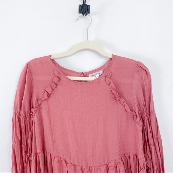 Taylor & Sage Ruffle Layered Blouse - Picture 2 of 8